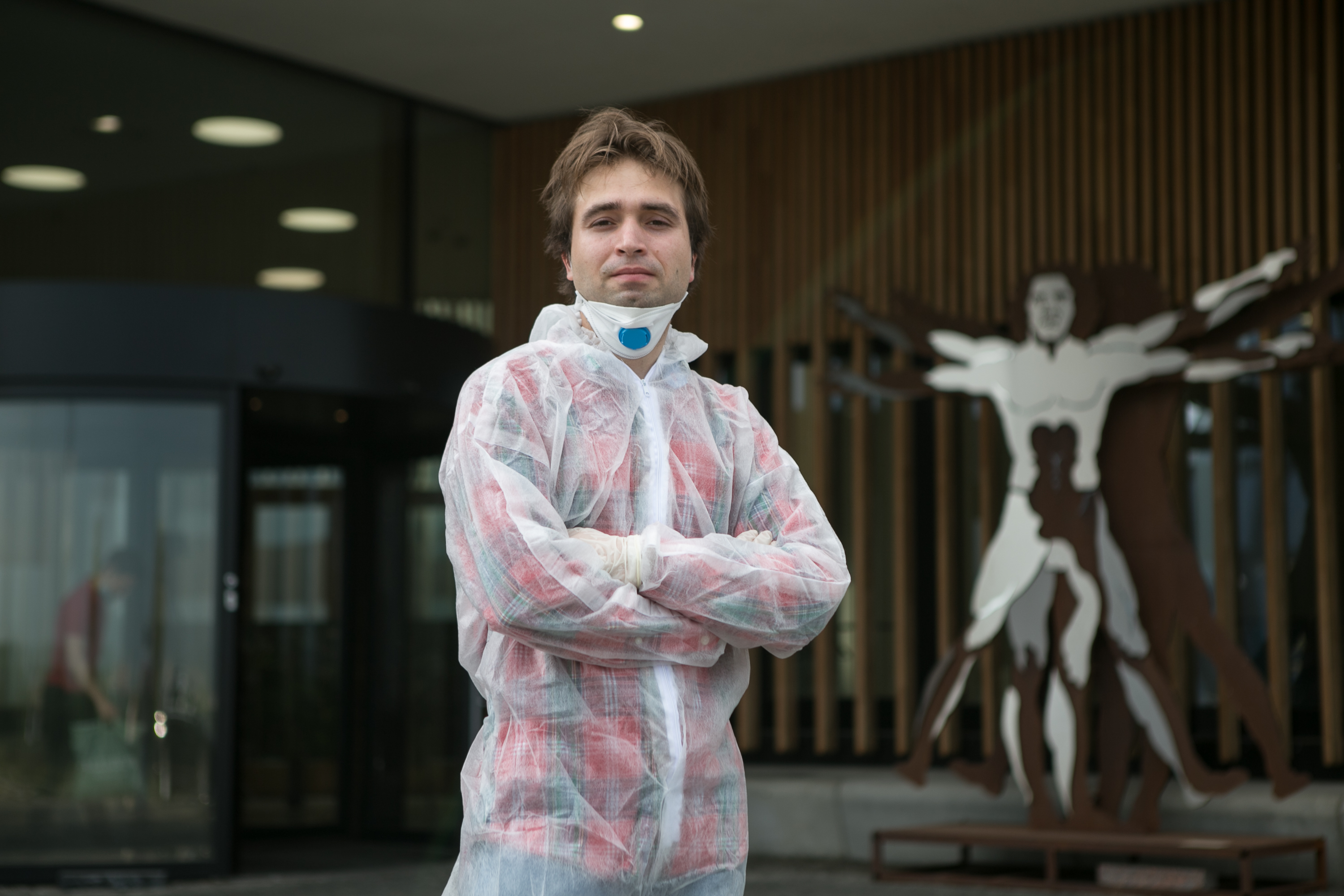 Научный сотрудник Сколтеха Иван Федоров — волонтер в проекте по изучению крови у пациентов, заразившихся COVID-19. Исследователь работал в Городской клинической больнице № 51