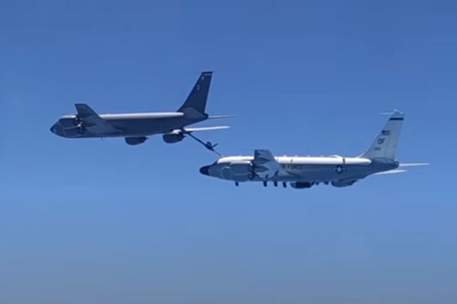 В США объяснили полет самолета-разведчика над «Северными потоками» в ночь происшествия 