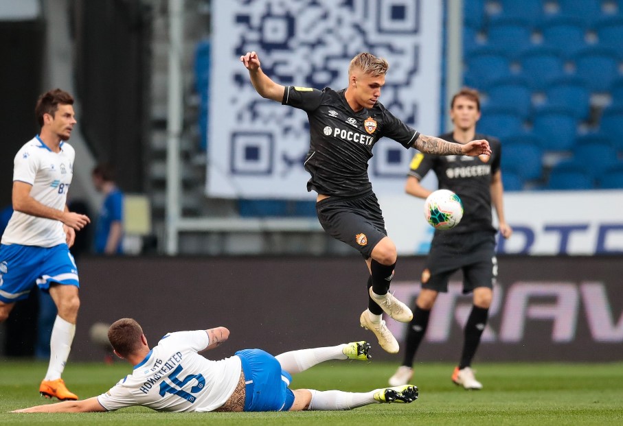 Игроки «Динамо» сыграли вничью с ЦСКА в матче РПЛ