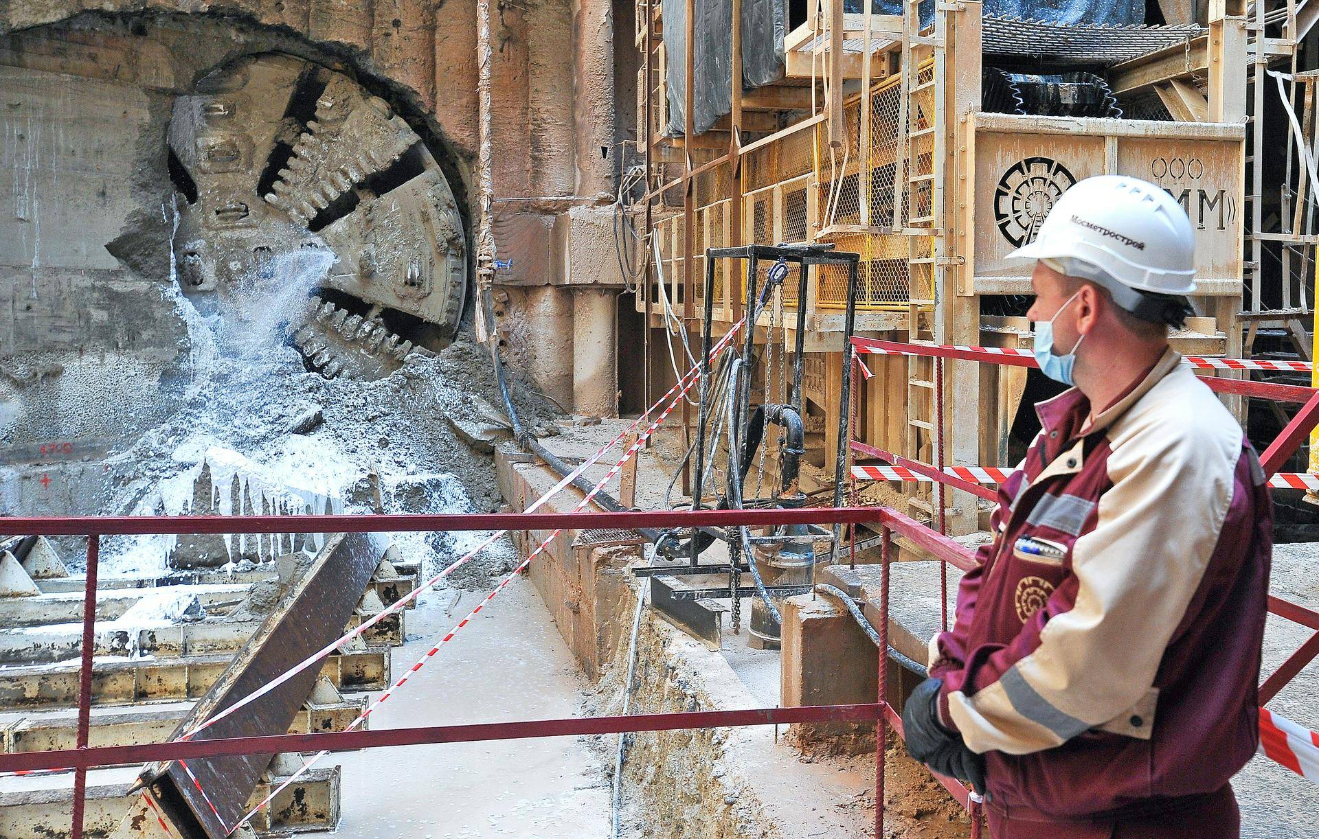 Началась проходка тоннеля на перегоне между станциями «Нижегородская» и «Текстильщики» БКЛ