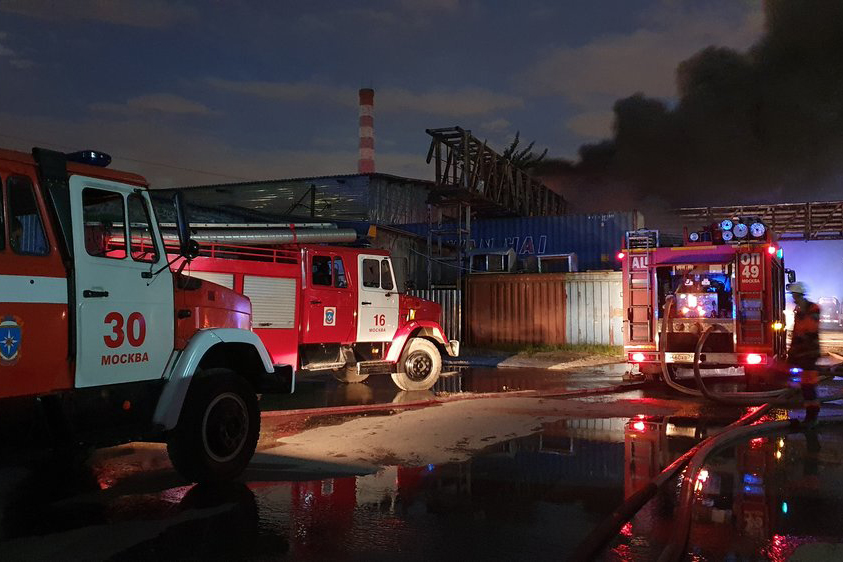 В психоневрологическом диспансере в Обнинске произошел пожар