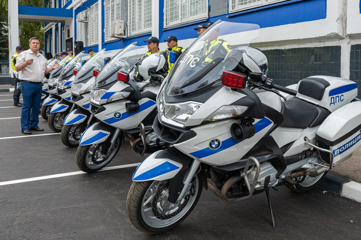 Правительство Москвы передало столичному управлению ГИБДД 70 мотоциклов
