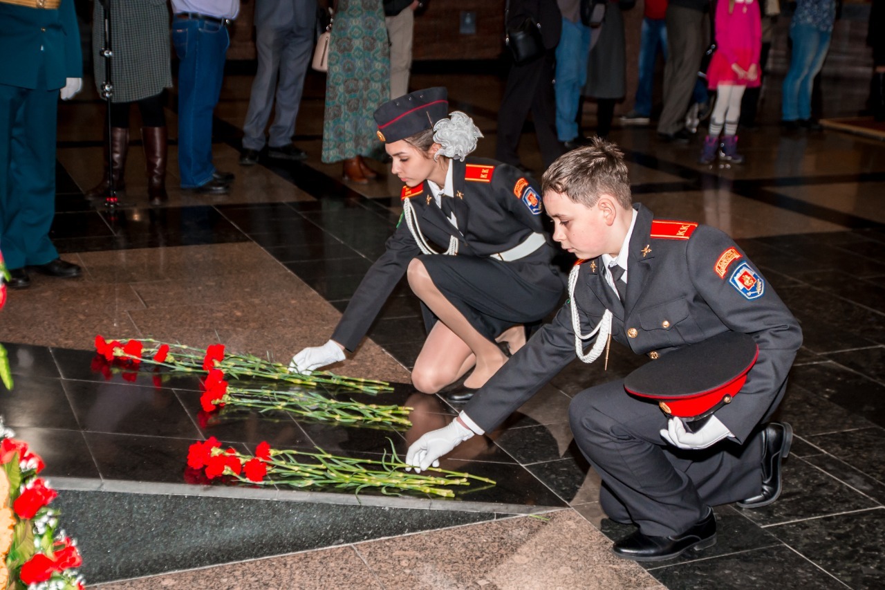 Московские кадеты рассказали о Родине и подвигах своих родственников
