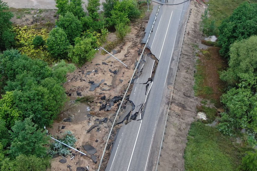 В правительстве Подмосковья рассказали о ликвидации последствий разлива реки в Рузе