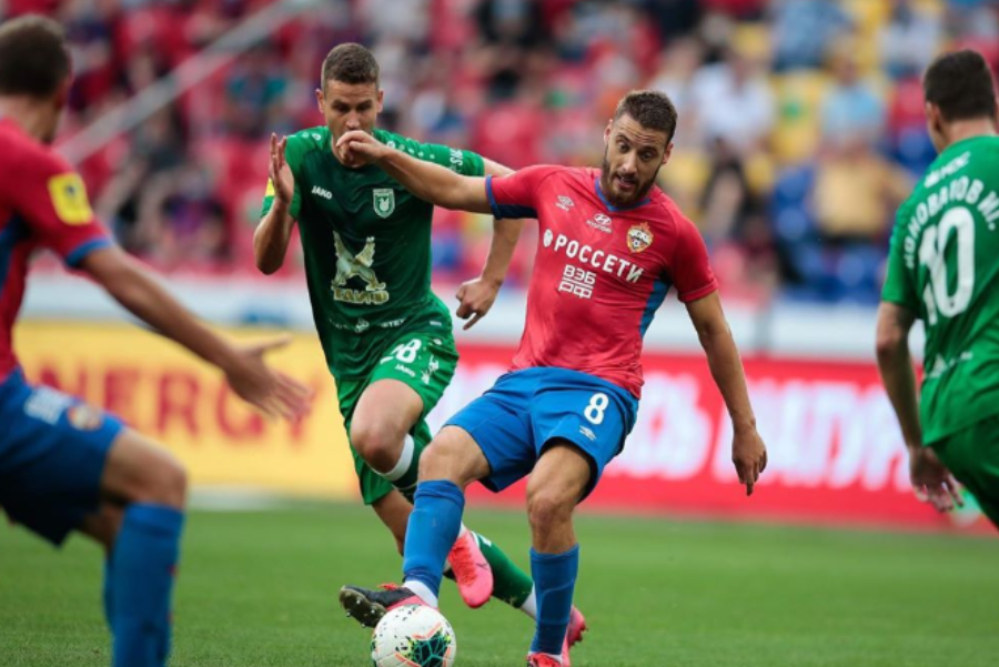 «Рубин» в добавленное время смог обыграть столичный ЦСКА