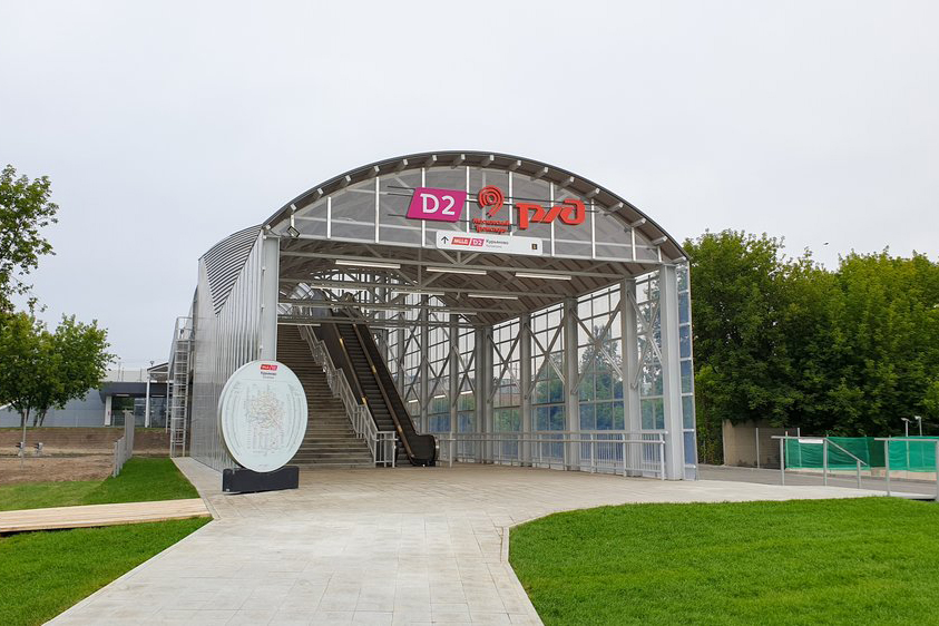 Благоустройство территории у станции Курьяново МЦД-2 завершат в 2021 году