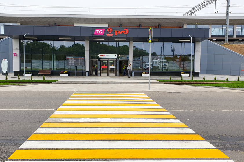 Благоустройство территории около станции МЦД-2 Курьяново завершат к лету