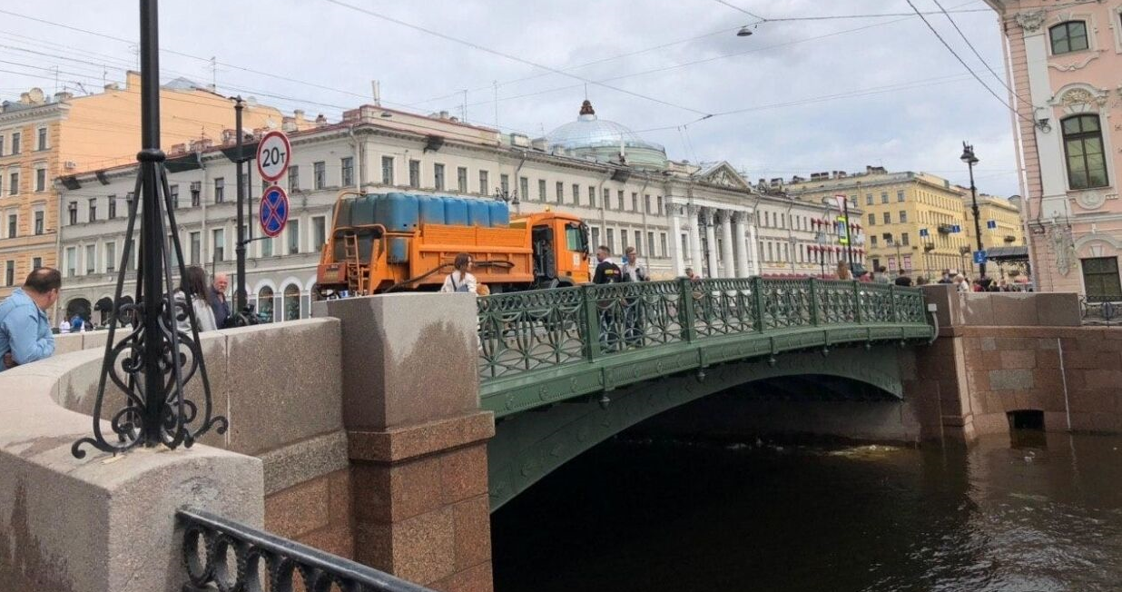 Зеленый мост в санкт петербурге