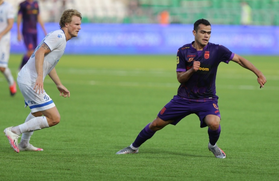 «Динамо» обыграло «Уфу» в матче чемпионата России по футболу