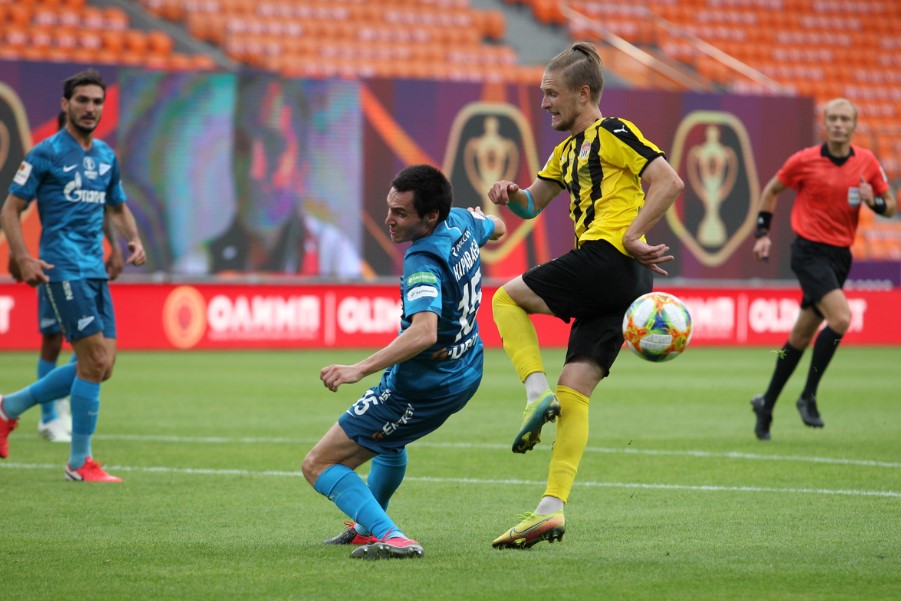 «Зенит» в четвертый раз выиграл Кубок России по футболу