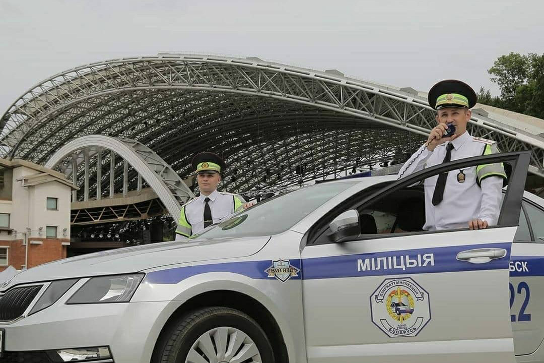 Улицы оцепили в центре Минска