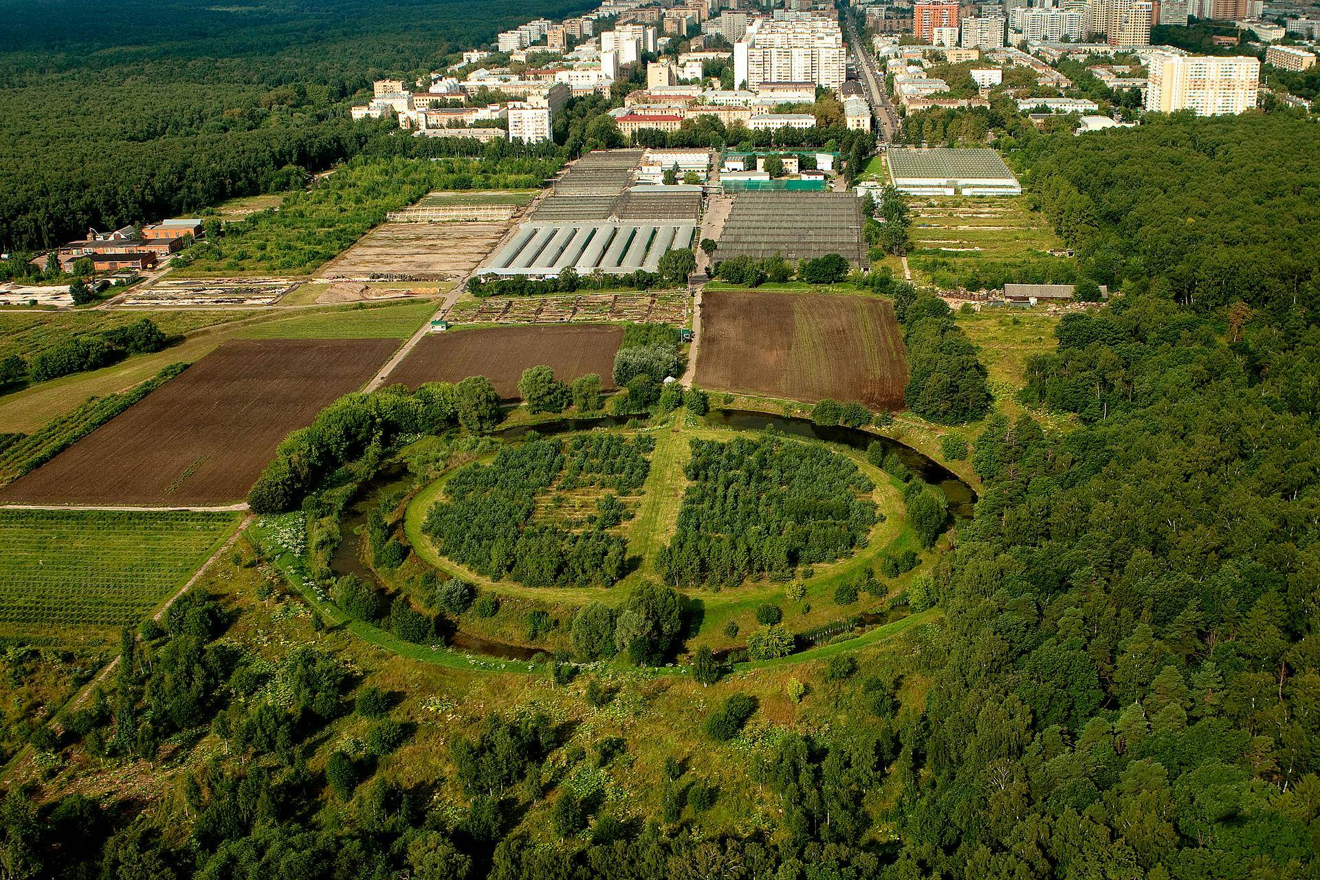 Строкинское укрепление в Восточном Измайлове похоже на посадочную площадку НЛО