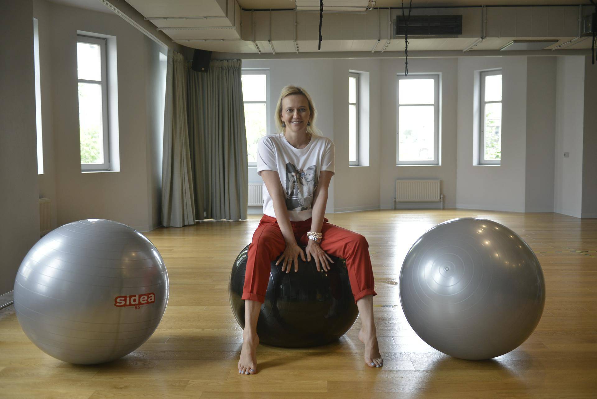 Уполномоченный по защите прав предпринимателей в городе Москве Татьяна Минеева во время встречи с представителями столичной фитнес-индустрии