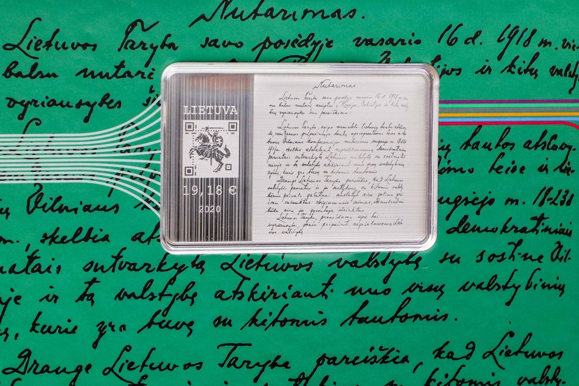 Первую в мире коллекционную криптомонету выпустили в Литве