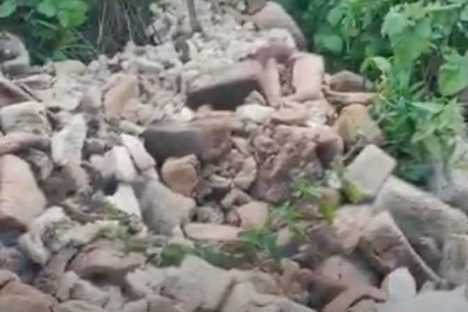Свалку хлеба и солений сняли на видео в Нижнем Новгороде