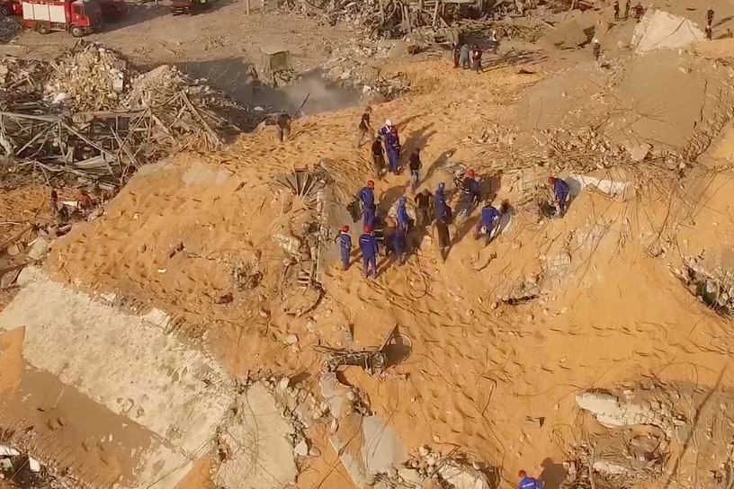 Российский спасатель раскрыл подробности работы в Бейруте после взрыва