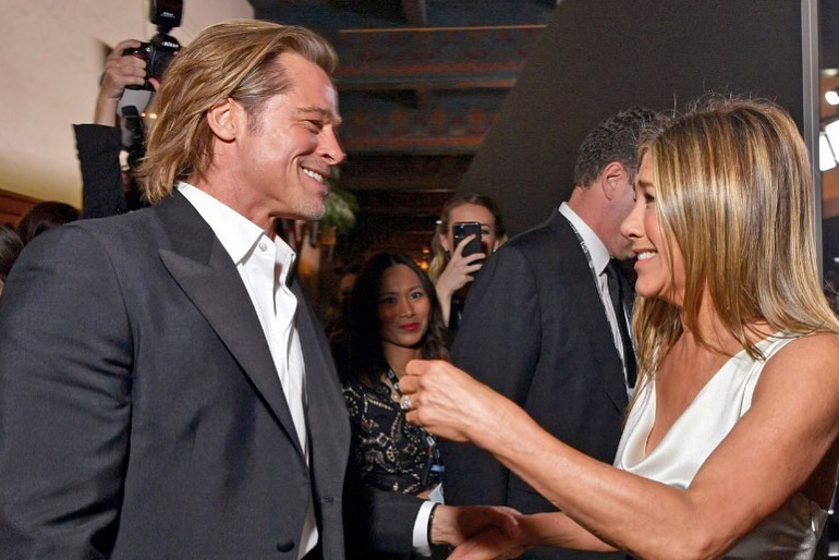 Брэда Питта и Дженнифер Энистон вновь заметили вместе на мероприятии