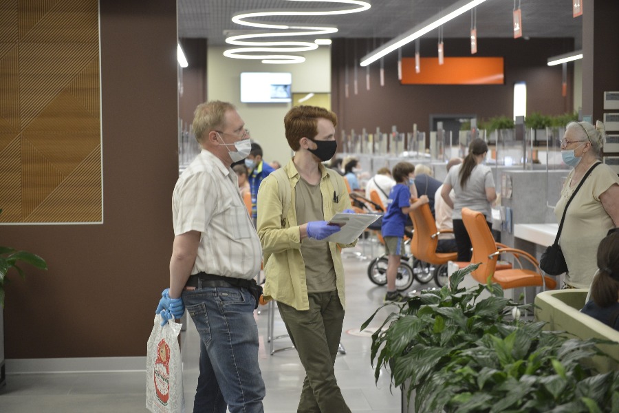 Работа центра «Мои документы»