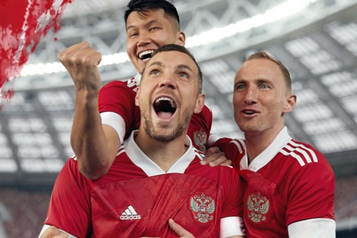Представлена новая форма сборной России по футболу