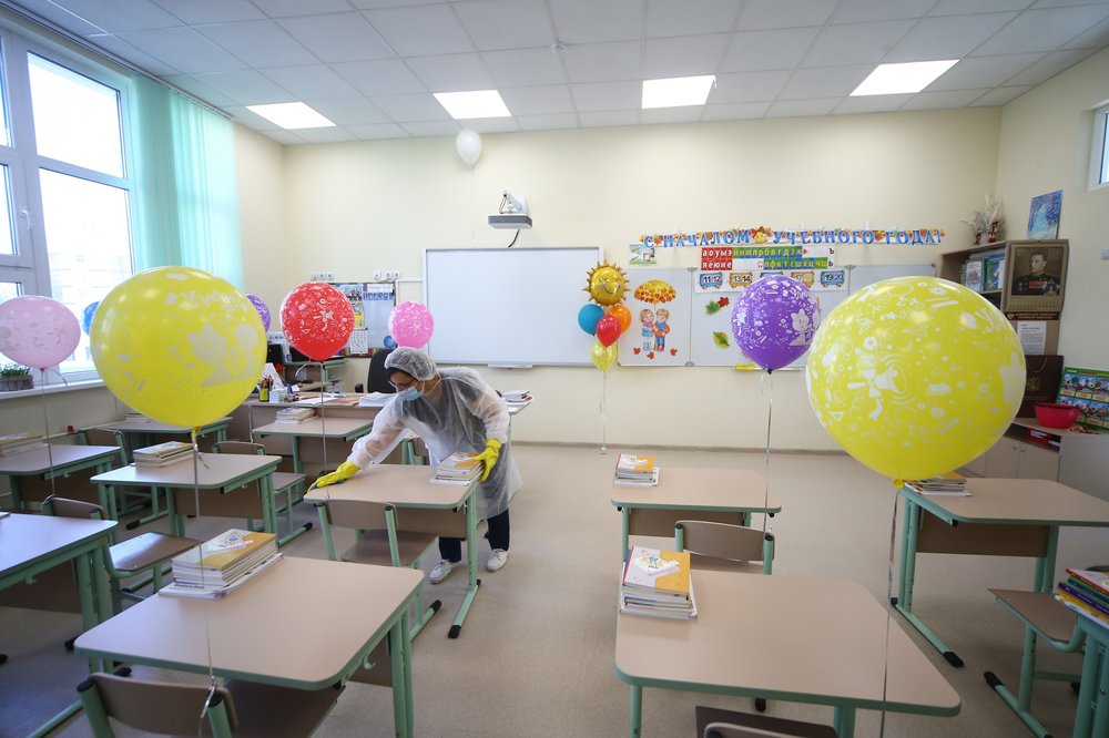 Учебный год в подмосковных школах начнется с соблюдением всех санитарных норм