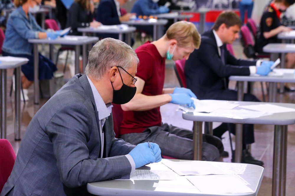 Жители Красногорска установили рекорд России во время «Диктанта Победы»