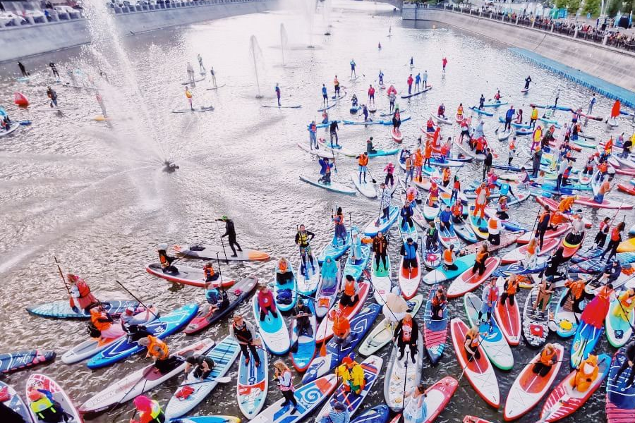Первый фестиваль водных видов спорта «Московская акватория» прошел в столице