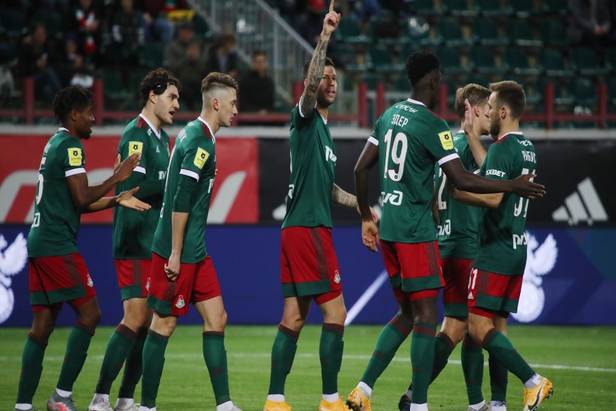 Московский «Локомотив» обыграл «Тамбов» благодаря голу Смолова