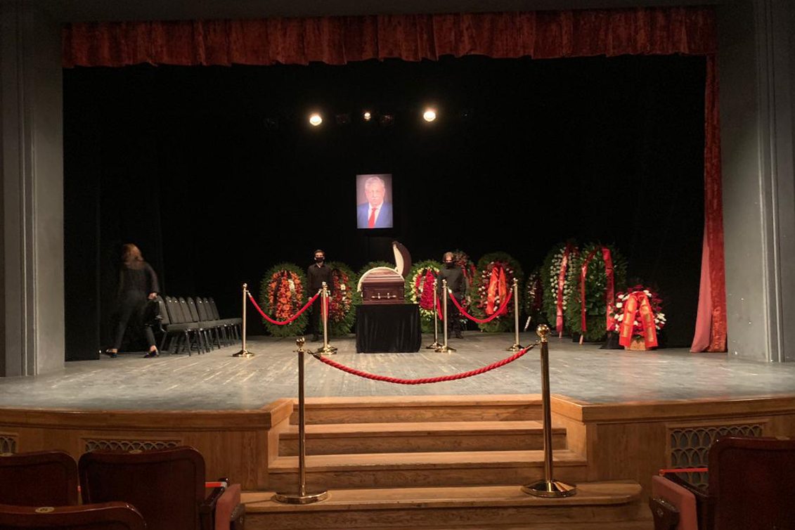 Церемония прощания с Михаилом Борисовым завершилась в столице