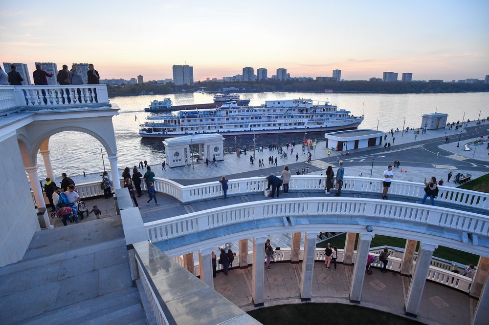 Павильон с фитобаром построят в парке Северного речного вокзала