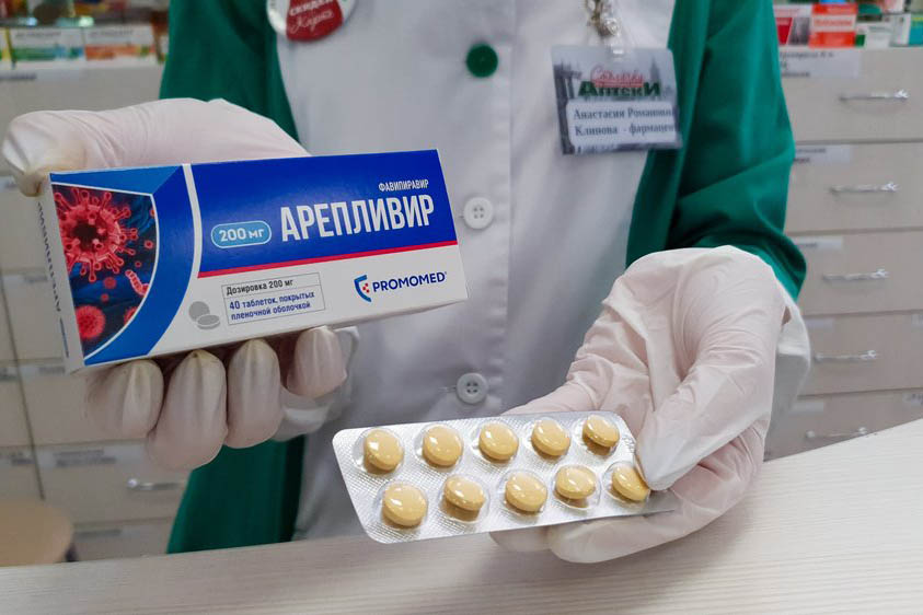 Названа рекомендованная цена на лекарство от коронавируса «Арепливир»