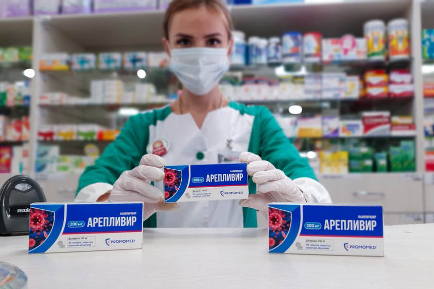 Лекарство от коронавируса «Арепливир» появилось во всех регионах РФ