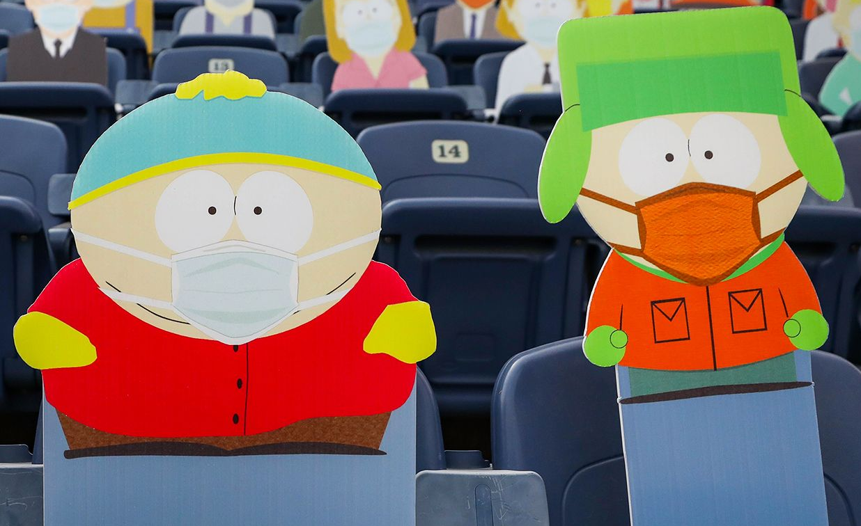 Персонажи «Южного парка» стали зрителями матчей команды НФЛ «Денвер Бронкос»