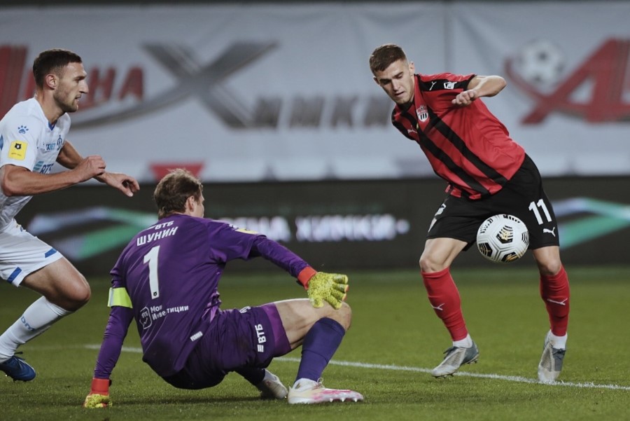 «Химки» обыграли «Динамо» в первом после смены тренера матче РПЛ