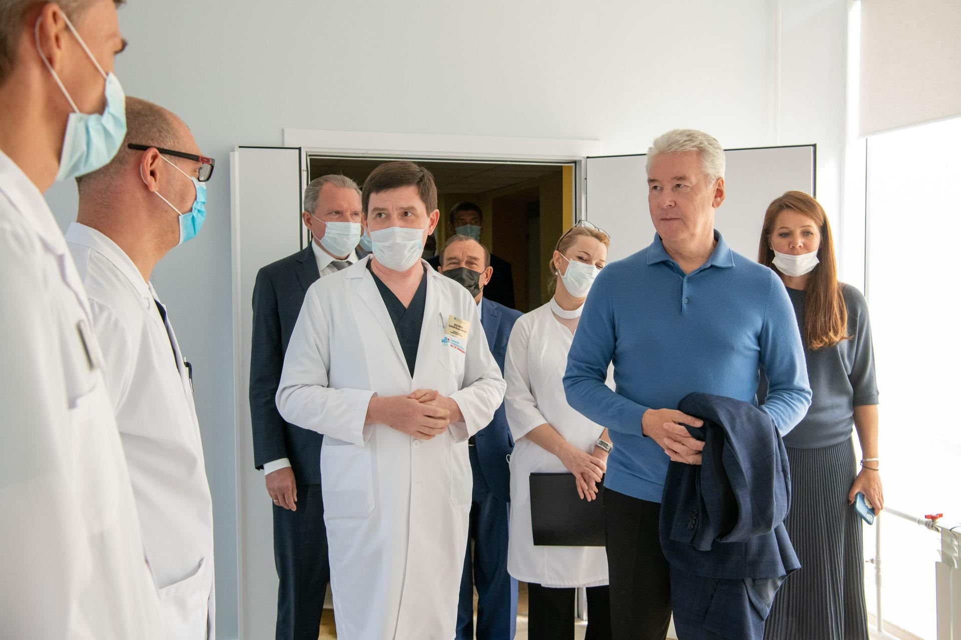 Сергей Собянин открыл клинику урологии в ГКБ имени Спасокукоцкого