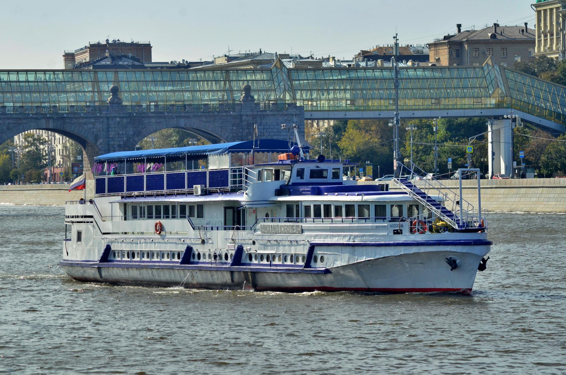 Два городских речных маршрута начнут работать в Москве с 2022 года