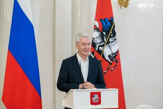 Сергей Собянин поздравил москвичей с наступающим Новым годом 