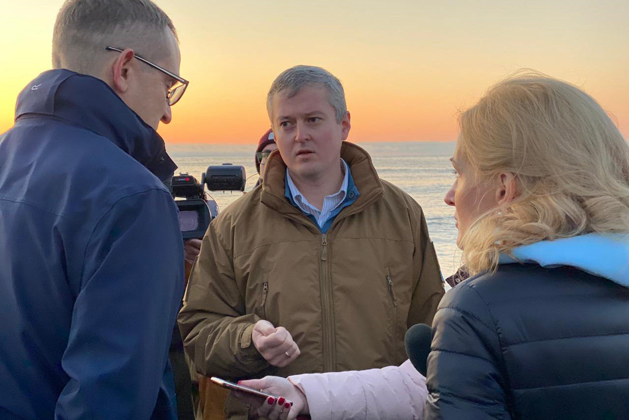 Глава Камчатки назвал возможный источник загрязнения вод Тихого океана