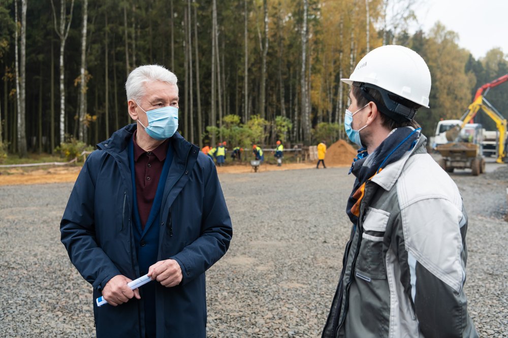 Сергей Собянин: Юго-Восточная хорда готова на одну треть