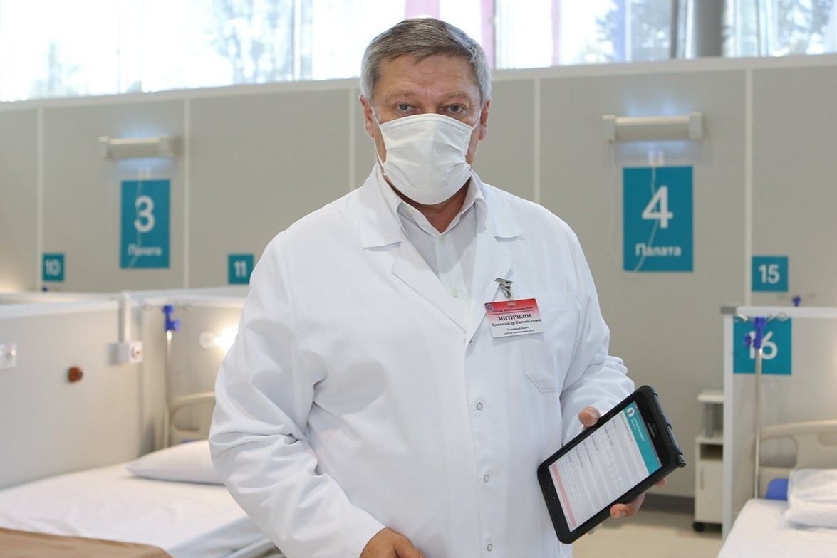 Главврач временного госпиталя в «Сокольниках» рассказал о работе учреждения
