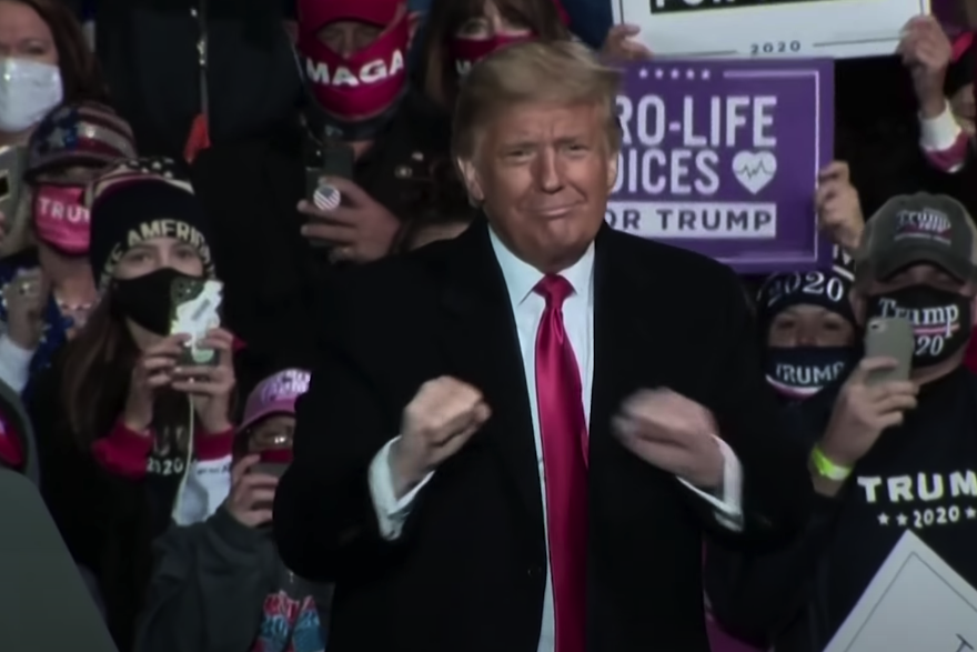 Дональд Трамп отметил, что легко выиграл выборы