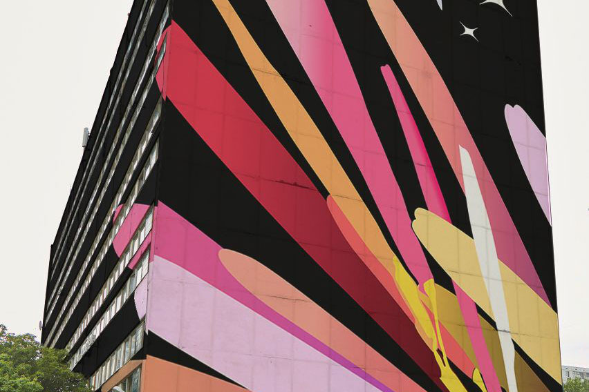 Красочные граффити появятся на фасадах бывших московских АТС