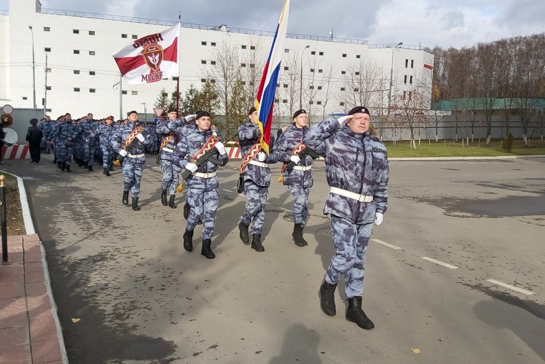 Московский ОМОН Росгвардии отметил 33 года со дня образования