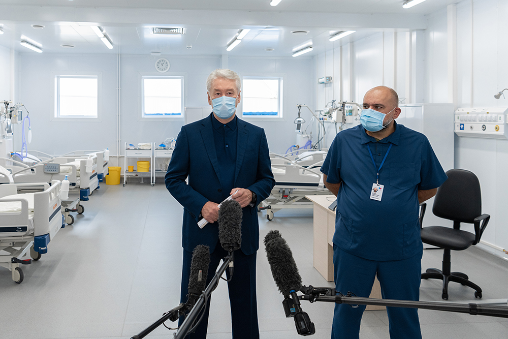 Сергей Собянин: Темпы выявляемости коронавируса в Москве снизились в 10 раз