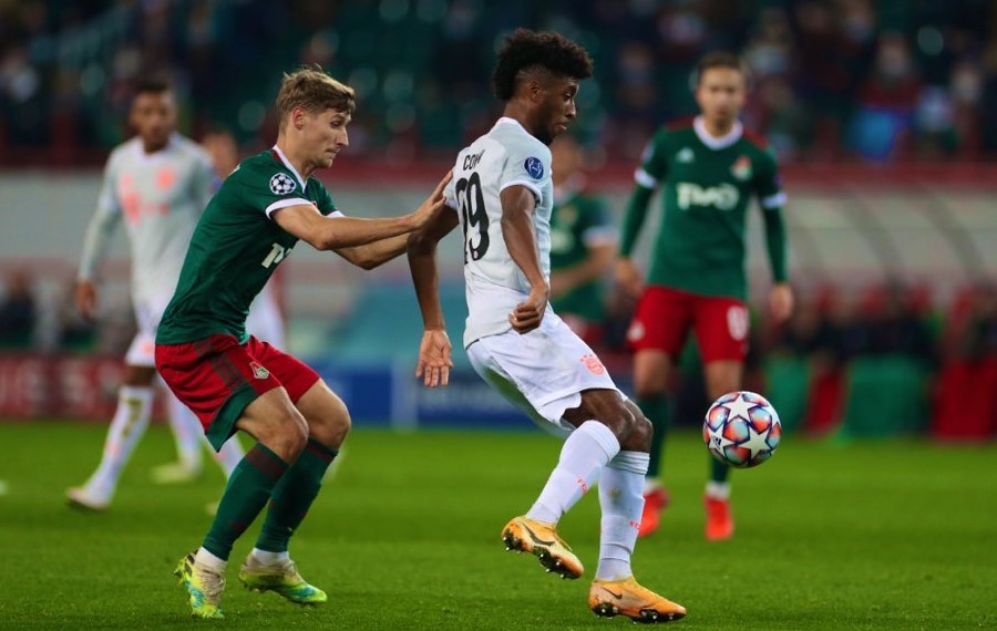 Московский «Локомотив» уступил «Баварии» во втором туре группового этапа ЛЧ