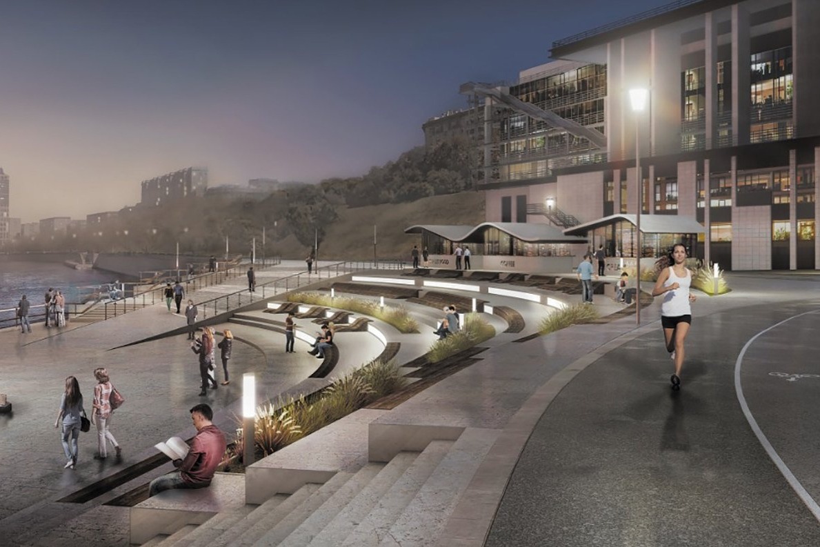 Сергей Собянин одобрил проект планировки Дорогомиловской набережной в Москве