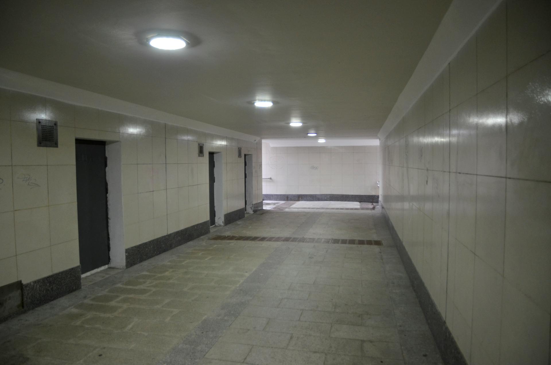 Самый большой подземный переход за 10 лет построили в Марфине