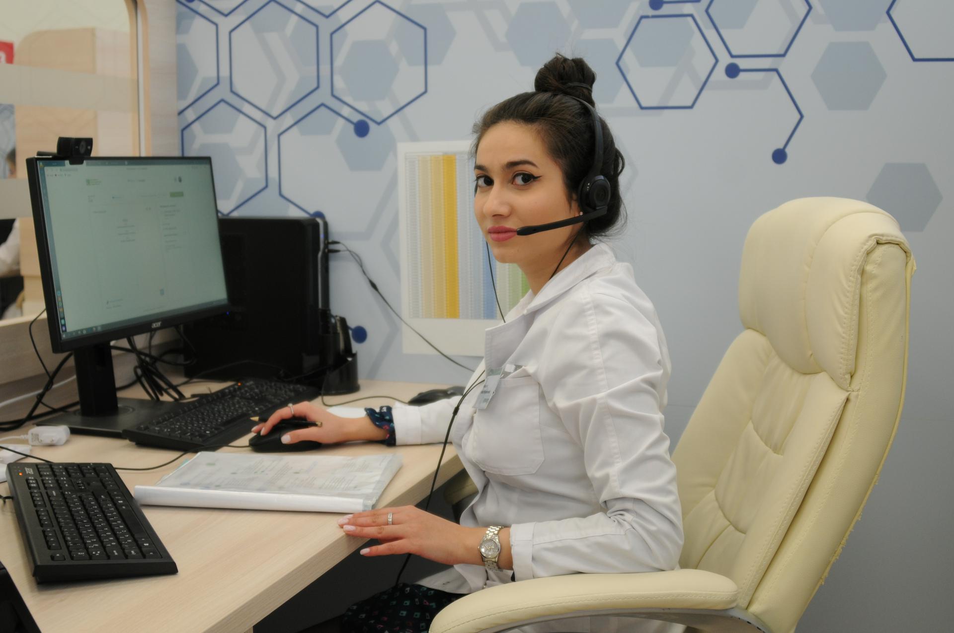 Московские врачи провели больше миллиона телемедицинских консультаций