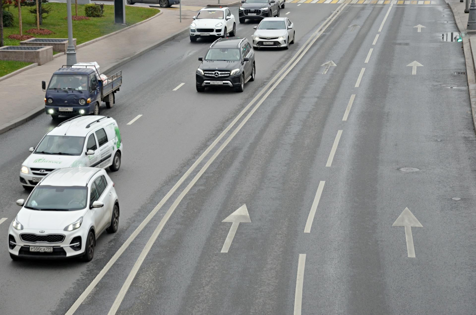 Разметка изменится на 67 участках столичных дорог