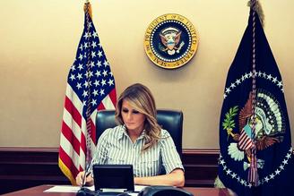 Мелания Трамп обратилась с прощальным посланием к американцам