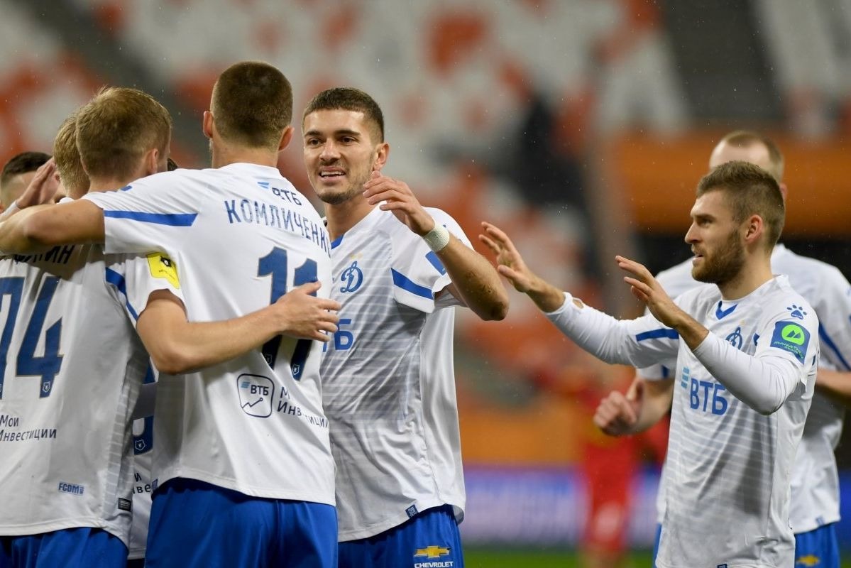 Футболисты московского «Динамо» обыграли «Тамбов» в матче РПЛ